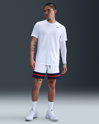 Nike バスケットボールパンツ ホワイト　US規格 Nike バスケットボールパンツ XXL ホワイト/ネイビー - メルカリ